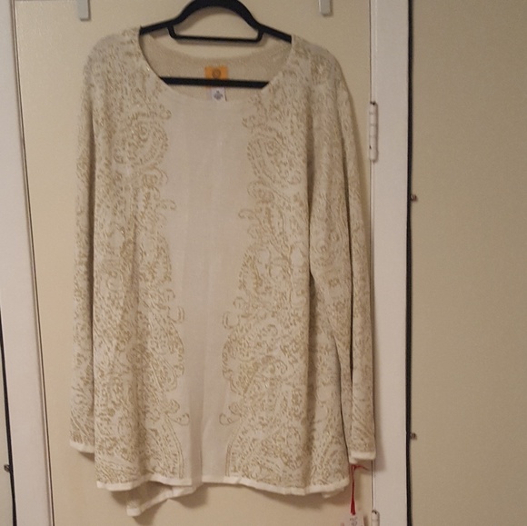 Ruby Rd. Sweaters - Cozy up with this fancy sweater, long sleeve